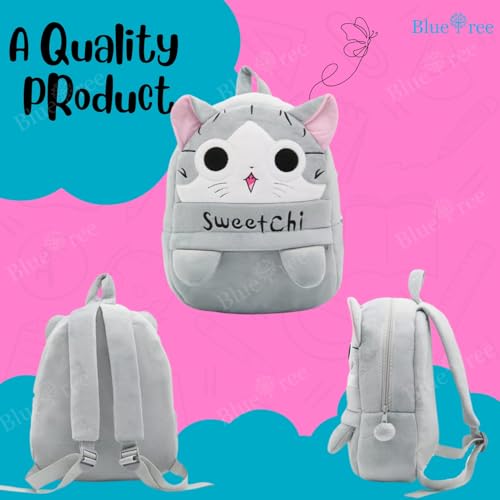blue tree Cute Kids Backpack Toddler Bag Plush Animal Cartoon Mini Travel Bag for Baby Girl Boy 1-5 Years (small, Sweet Chi, Sweet Chi) - Image 5