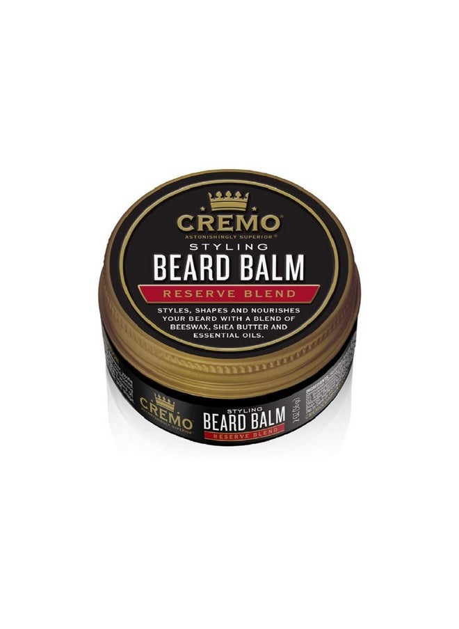 cremo - Styling Beard Balm Distiller'S Blend (Reserve Collection) Nourishes Shapes And Moisturizes All Lengths Of Facial Hair 2 Ounce - Image 1