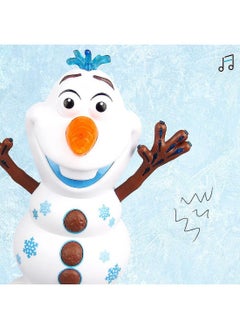 Generic Cute Frozens Dancing Snowman Olaf Robot Children And Led Music Toys Walking Robot Toy For Kids  - Image 3