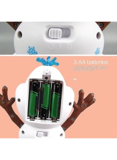 Generic Cute Frozens Dancing Snowman Olaf Robot Children And Led Music Toys Walking Robot Toy For Kids  - Image 4