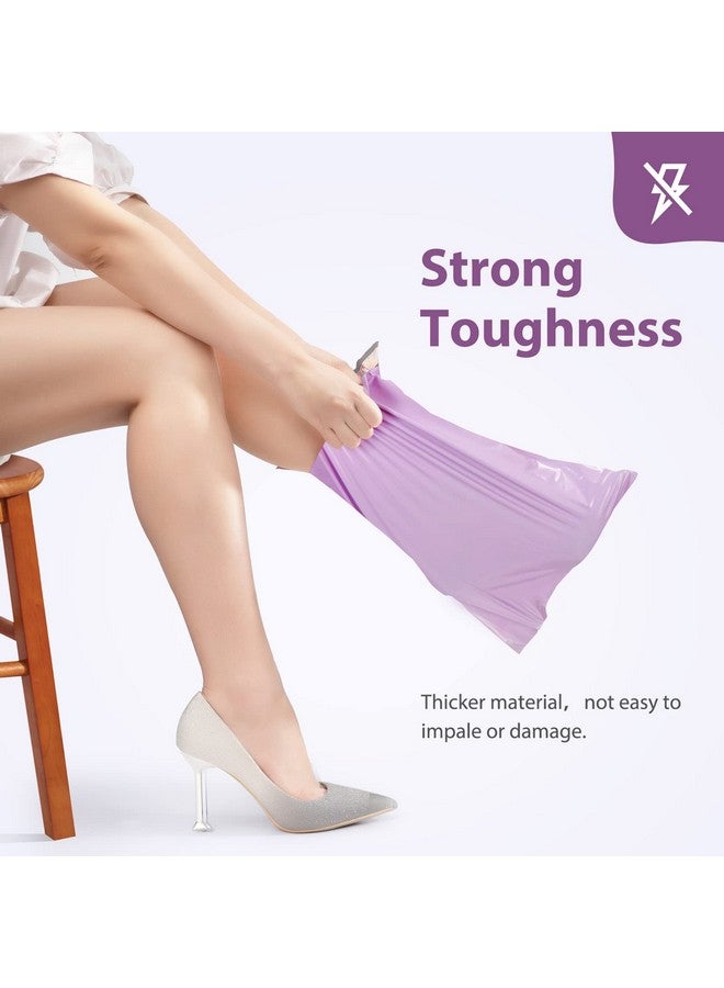 Fuxury Poly Mailers 10X13 Inch 50 Pcs Waterproof Shipping Bags For Clothing Strong Adhesive Shipping Envelopes For Small Business Suppliers Self Seal Mailers Poly Bags Mailing Envelopes Purple - Image 5