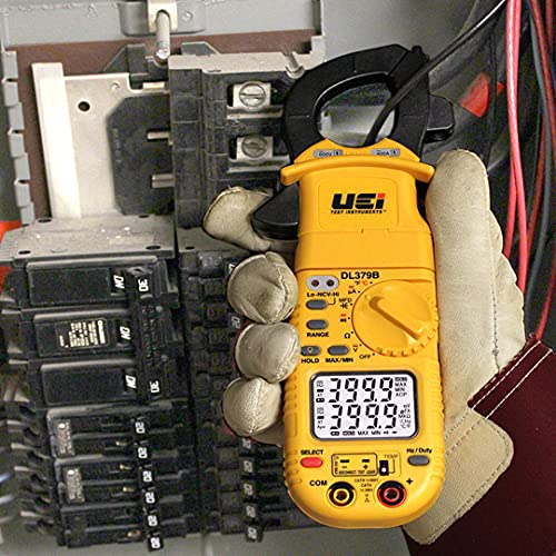 UEi Test Instruments UEi DL379B Digital Clamp Meter Auto Ranging, HVAC Current Voltage Tester w/Magnetic Mount, Measures AC Amps AC/DC Volts Temperature Capacitance Frequency Diodes Duty Cycle Continuity Resistance NCV - Image 4