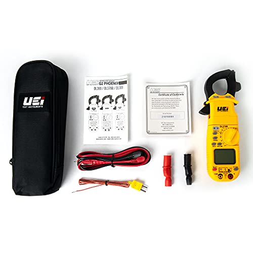 UEi Test Instruments UEi DL379B Digital Clamp Meter Auto Ranging, HVAC Current Voltage Tester w/Magnetic Mount, Measures AC Amps AC/DC Volts Temperature Capacitance Frequency Diodes Duty Cycle Continuity Resistance NCV - Image 5