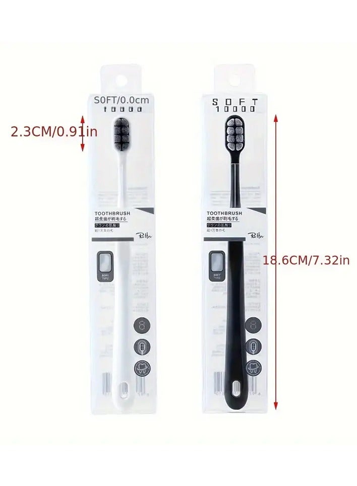 Goolsky SoftBrite Toothbrush - Gentle Ultra-Fine Bristles for Deep Cleaning, Effective Oral Care for Healthy Teeth and Gums, Perfect for Adults' Daily Life at Home - Image 3