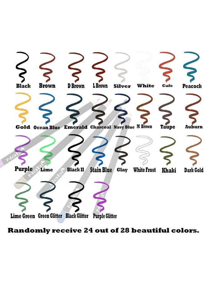 نابي 24 قطعة من أقلام تحديد العيون والحواجب من نابي - Image 4