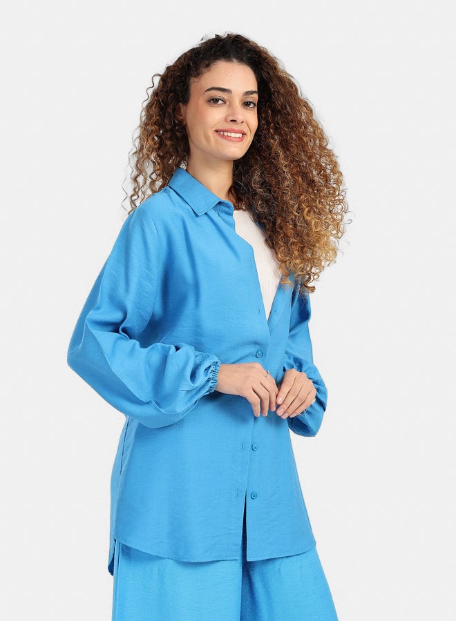 Carina Linen Long Sleeves Shirt - Image 2