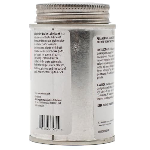 AGS حلول AGS للسيارات 4 أونصة شحم فرامل سيليكون SIL-Glyde - شحم مكابح عالي الجودة وزيت فرامل لأداء مثالي وطول عمر - Image 2