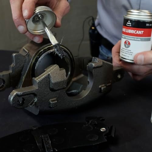 AGS حلول AGS للسيارات 4 أونصة شحم فرامل سيليكون SIL-Glyde - شحم مكابح عالي الجودة وزيت فرامل لأداء مثالي وطول عمر - Image 4