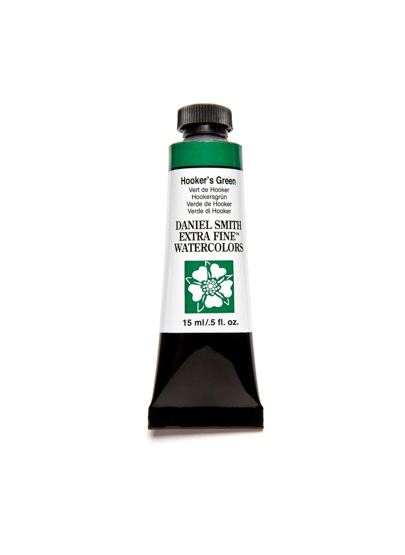Daniel Smith Daniel Smith Extra Fine Watercolor 15ml Paint Tube, Hooker's Green by Daniel Smith 
