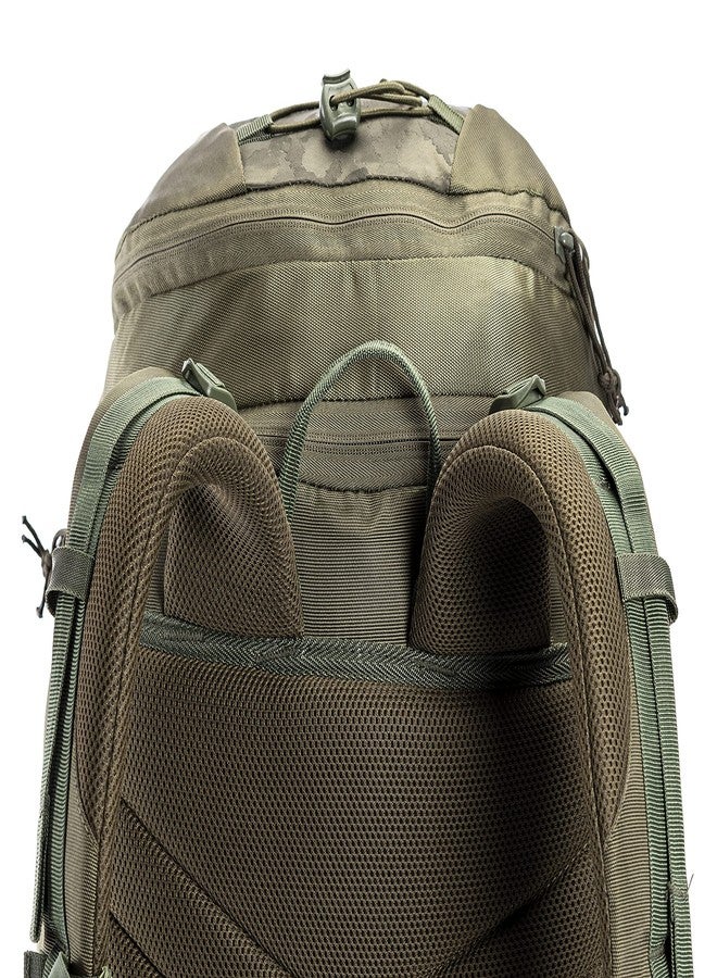 Tripole Air Trekking and Travel Rucksack with Rain Cover and Laptop Sleeve | 3 Year Warranty (Green, 62L) - Image 5