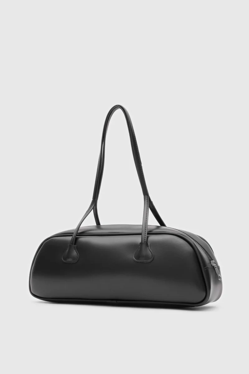 شولي باجس Miu Black Baguette Bag