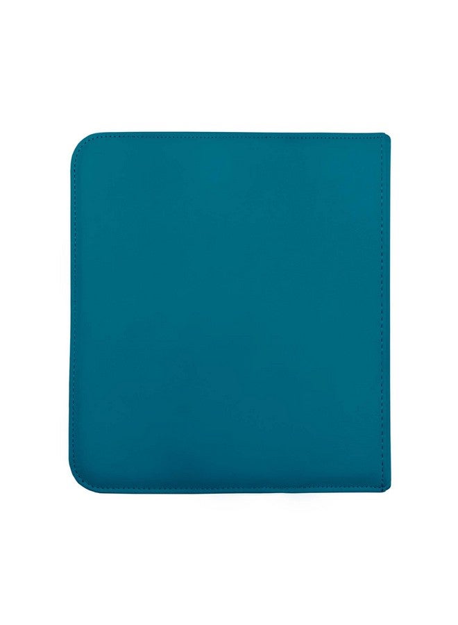 Ultra Pro E-15746 Ultra Pro-12 Pocket Zippered Pro Binder-Teal, Medium - Image 3