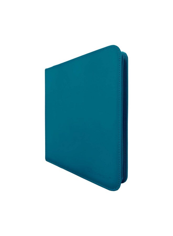 Ultra Pro E-15746 Ultra Pro-12 Pocket Zippered Pro Binder-Teal, Medium - Image 2
