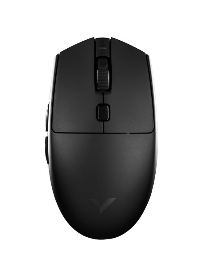 في اكس اي ماوس الألعاب اللاسلكي V3 Pro ثلاثي الأوضاع – مستشعر بصري PAW3395 SE، دقة 18000 نقطة في البوصة، بلوتوث، اتصال لاسلكي بتردد 2.4 جيجاهرتز واتصال سلكي USB-C، معدل استجابة 1000 هرتز، وزن خفيف للغاية 49 جرام (أسود) - Image 1