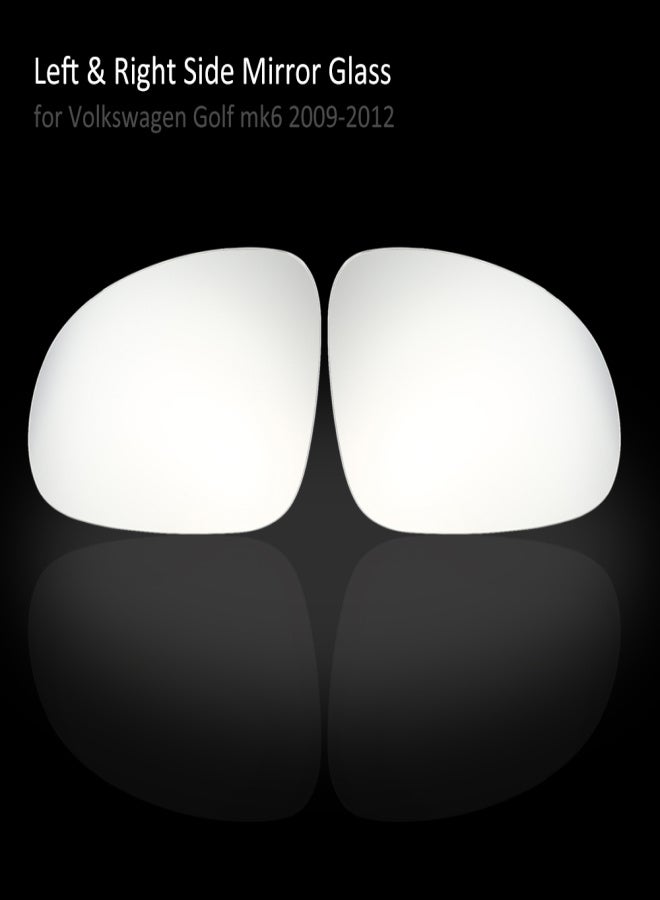 زجاج مرآة جانبية للسيارة فولكس فاجن جولف MK5 موديل 2006-2009 - Image 5