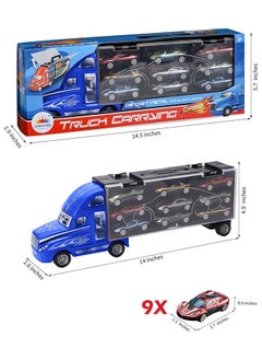 General 9-Piece Deluxe Cars Toy Set: A Great Birthday Gifts  for Kids, Party Favor Toy Cars Suitable for Boys and Girls,car toys,kids toys,gift toys,toys for boys  - Image 2