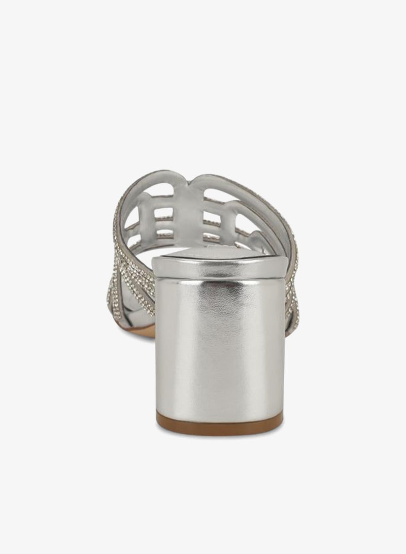 ناين ويست صنادل بكعب عريض - Image 2