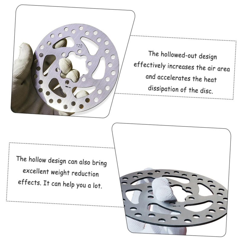 Lightweight Brake Rotor Disc for Electric Scooter and Mountain Bike with Bolts - Image 4