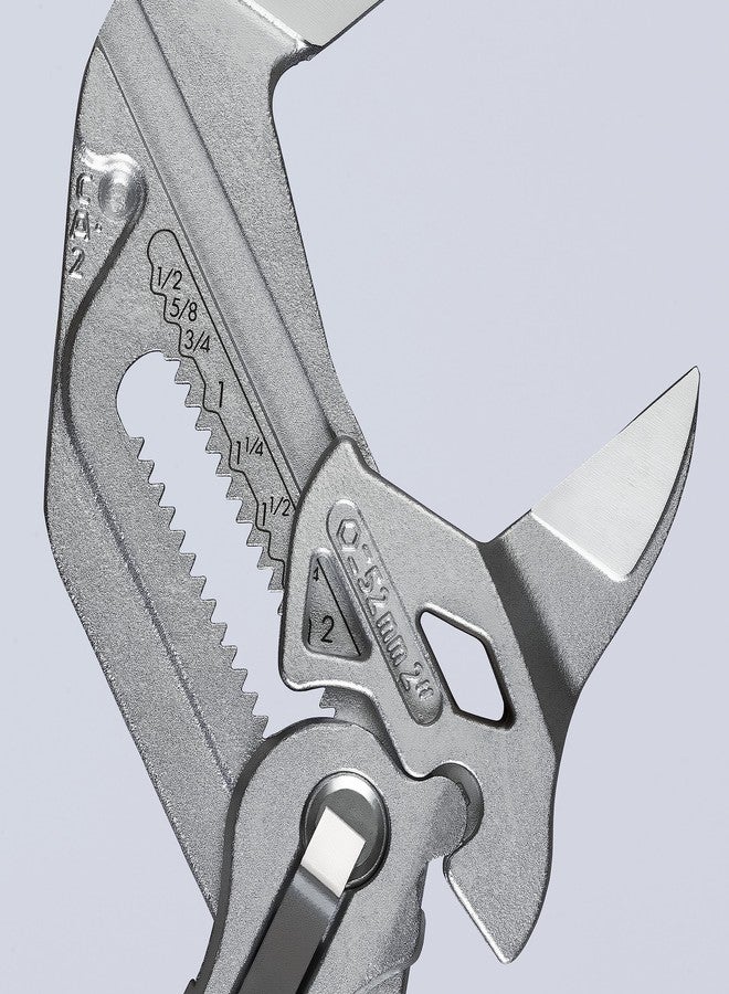 KNIPEX 2 Pc Pliers Wrench Set w/ Keeper Pouch, Red - Image 4