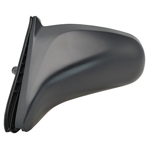 TRQ Driver & Passenger Side Mirror Set Manual Compatible with 1996-2000 Honda Civic HO1320122 HO1321122 - Image 5