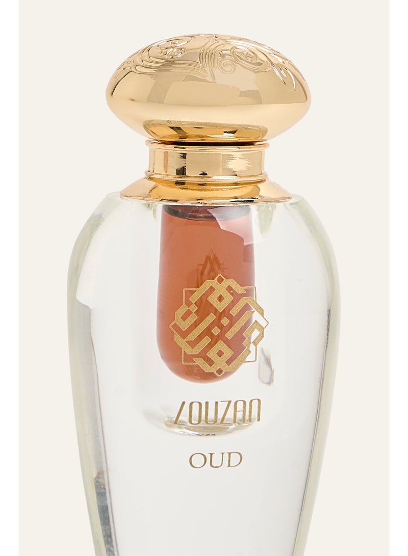 Louzan Oros Mukhallat Perfume Oil 3ml with Turkish Rose and Indian Oud Unisex - Image 4
