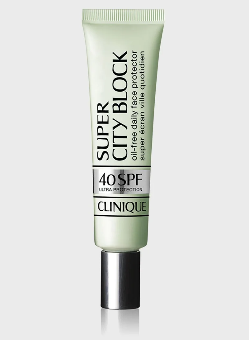 كلينيك واقي شمس سوبر سيتي بلوك SPF40 - 40 مل