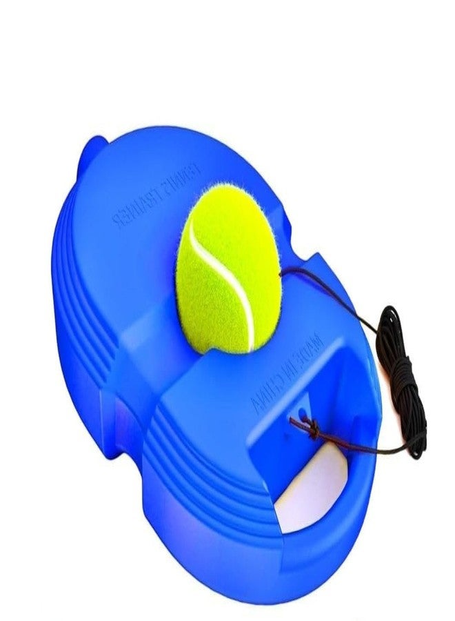 Fiddlys Rebounce Ball Cricket & Tennis Training Ball, Bounce Back Marvel, Fillable Stand with Water or Sand for Weight - Image 1