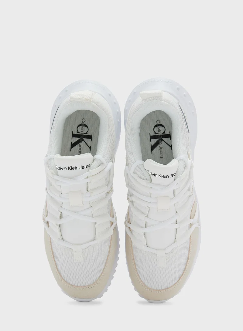 Calvin Klein Jeans Lace Up Low Top Sneakers