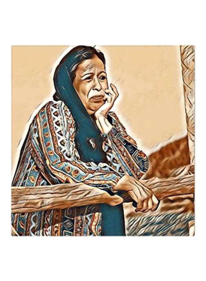 RYN Hayat Al Fahad MDF Wall Art Multicolour 30x30centimeter - Image 2