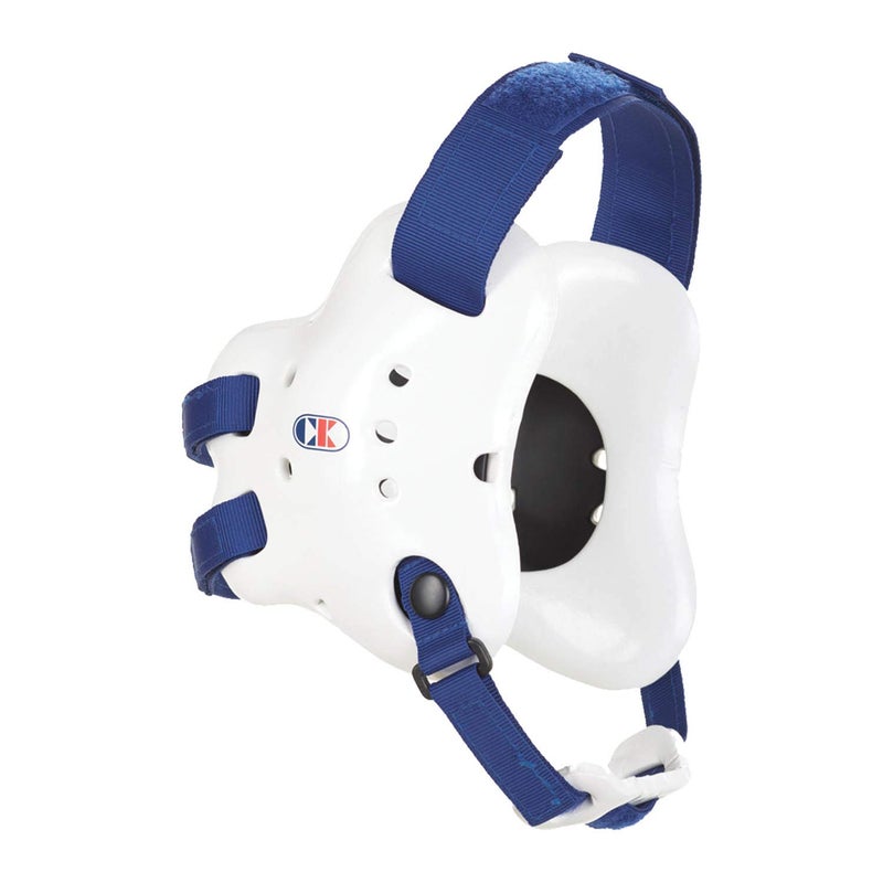 Cliff Keen Fusion Headgear White/Royal - Image 1