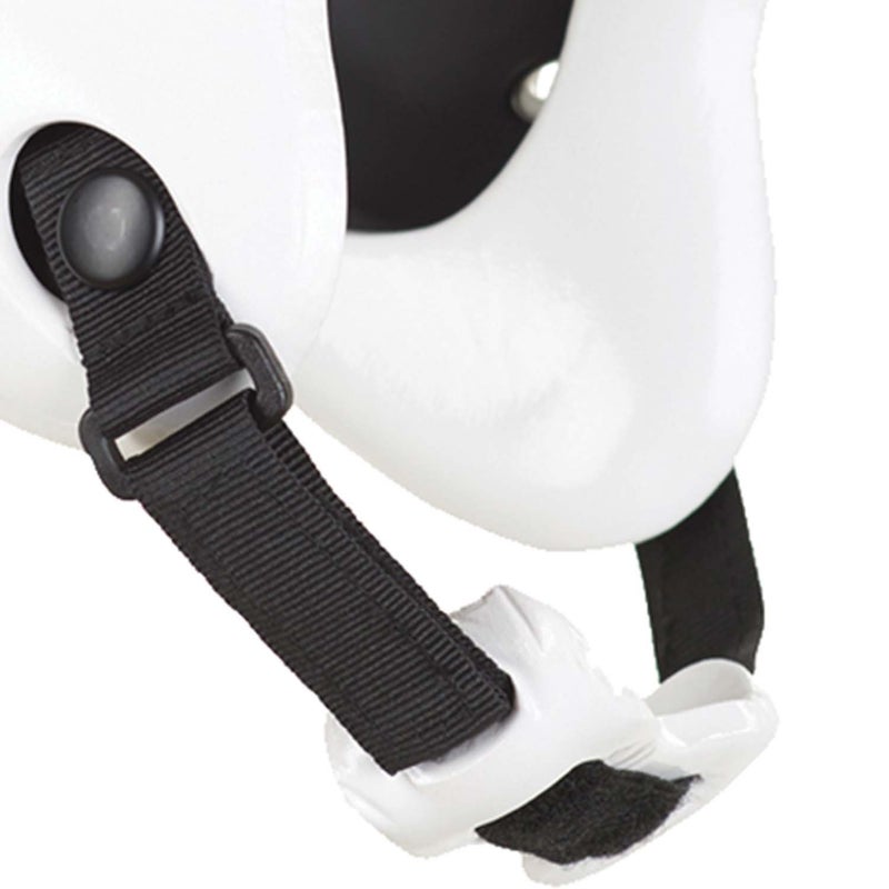 Cliff Keen Fusion Headgear White/Royal - Image 3