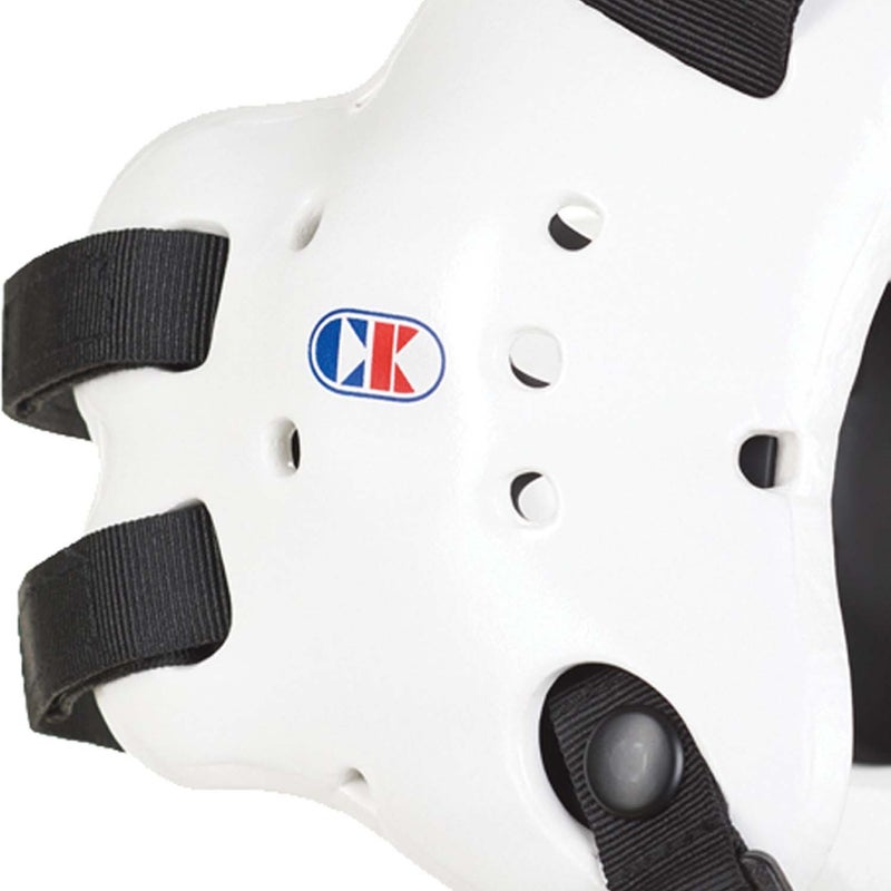 Cliff Keen Fusion Headgear White/Royal - Image 2