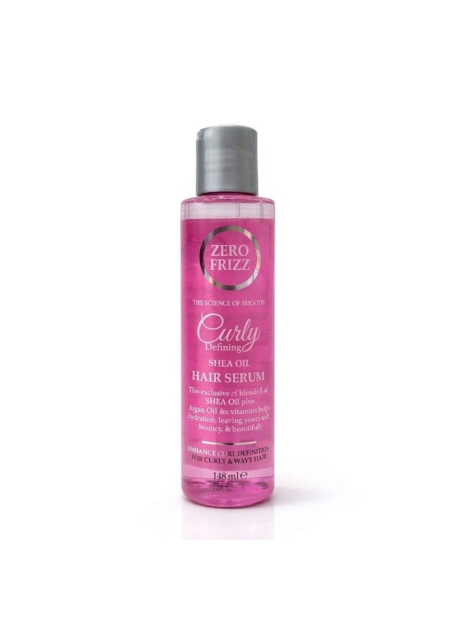 Zero Frizz Serum with Shea Oil for Defining Curly Hair 148 ml - Image 1