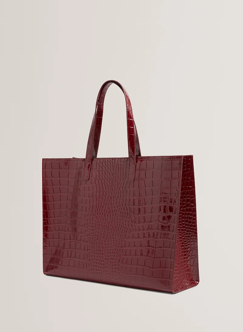 تيد بيكر Wellma Croc Effect Extra Large Tote