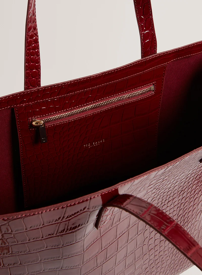 تيد بيكر Wellma Croc Effect Extra Large Tote