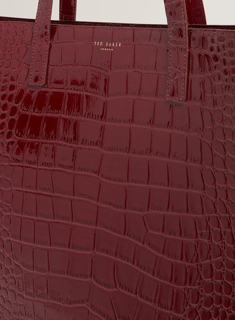 تيد بيكر Wellma Croc Effect Extra Large Tote