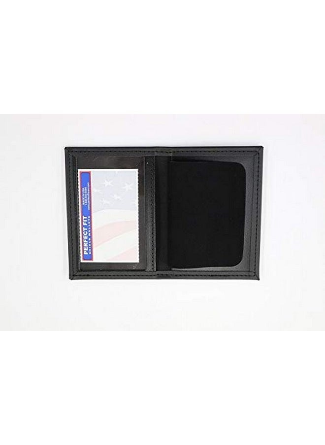 Perfect Fit Shield Wallets - Perfect Fit Dress Leather Badge And Id Case For Ny City Patrol Officer (Cutout Pf145) - Image 1