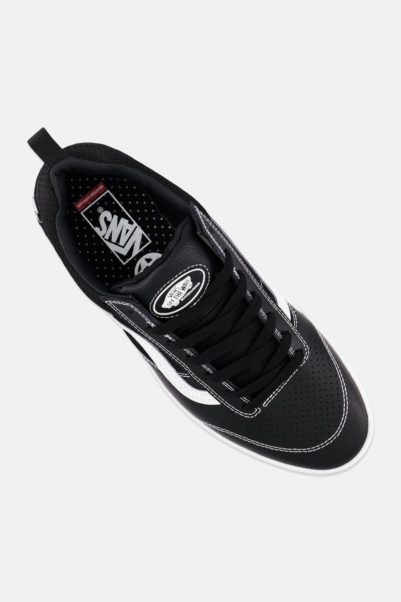 VANS Men Zahba Lace Up Skateboarding Shoes, Black - Image 3