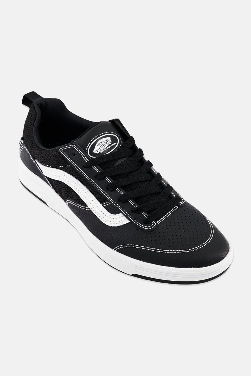 VANS Men Zahba Lace Up Skateboarding Shoes, Black - Image 1