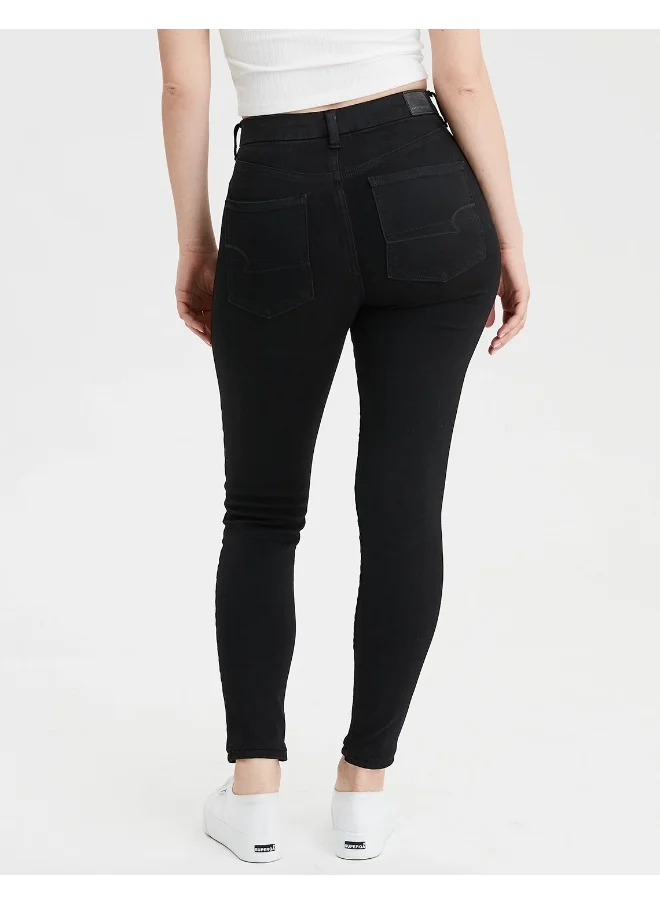 امريكان ايجل AE The Dream Jean Curvy Super High-Waisted Jegging