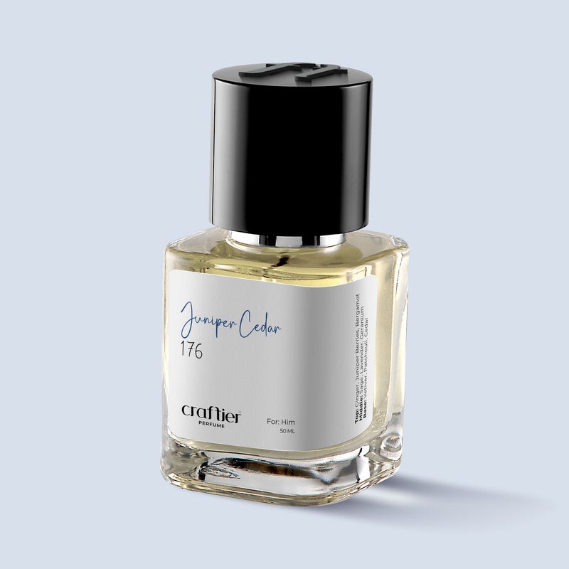 Craftier Perfume JUNIPER CEDAR - Inspired of-Y EDP INTENSE, Eau De Parfum for Men - 50ml, Long Lasting Aromatic Fragrance Upto 8-12 Hrs, Travel Size Men's Perfume - Image 1