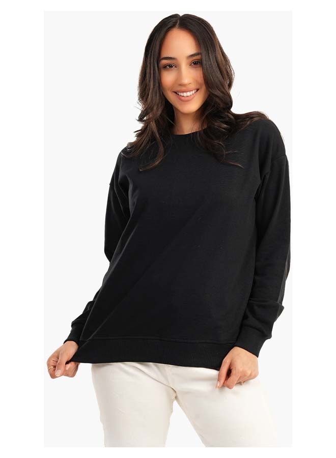 Carina Off Shoulder Lounge Sweatshirt - Image 3