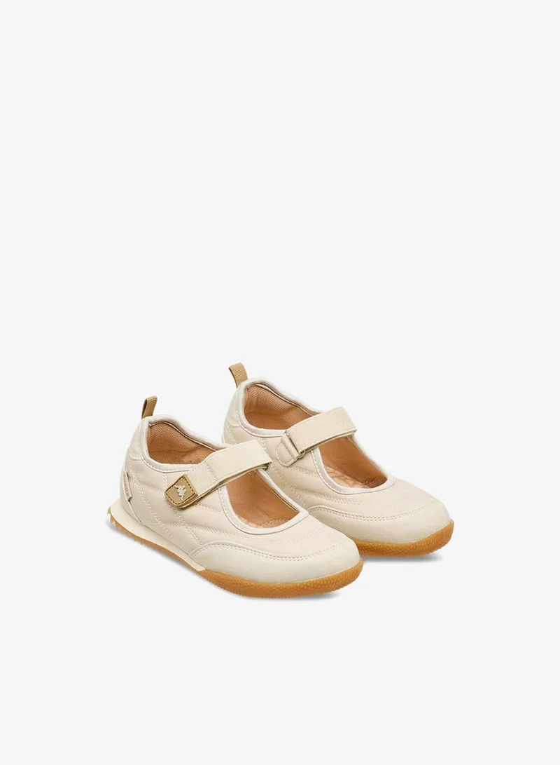 Kappa Girls Hook & Loop Closure Mary Jane Sports Shoes