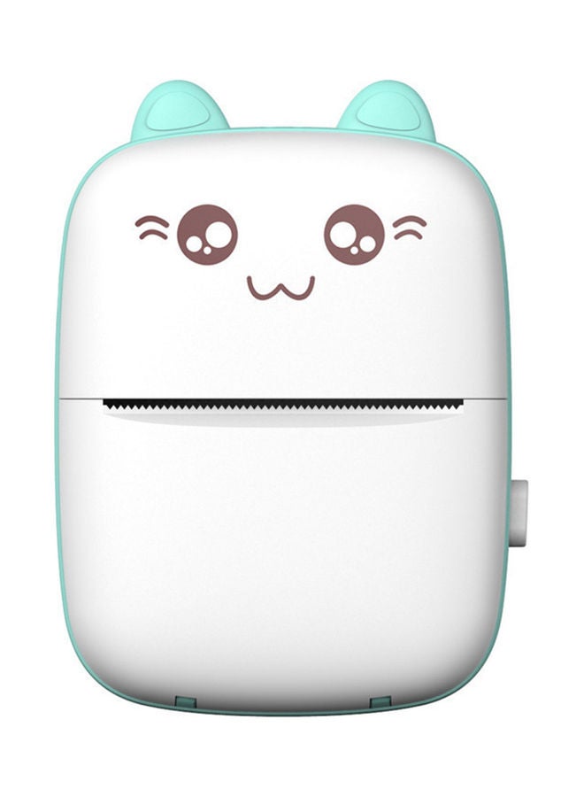 Portable Mini Thermal Printer Blue - Image 1