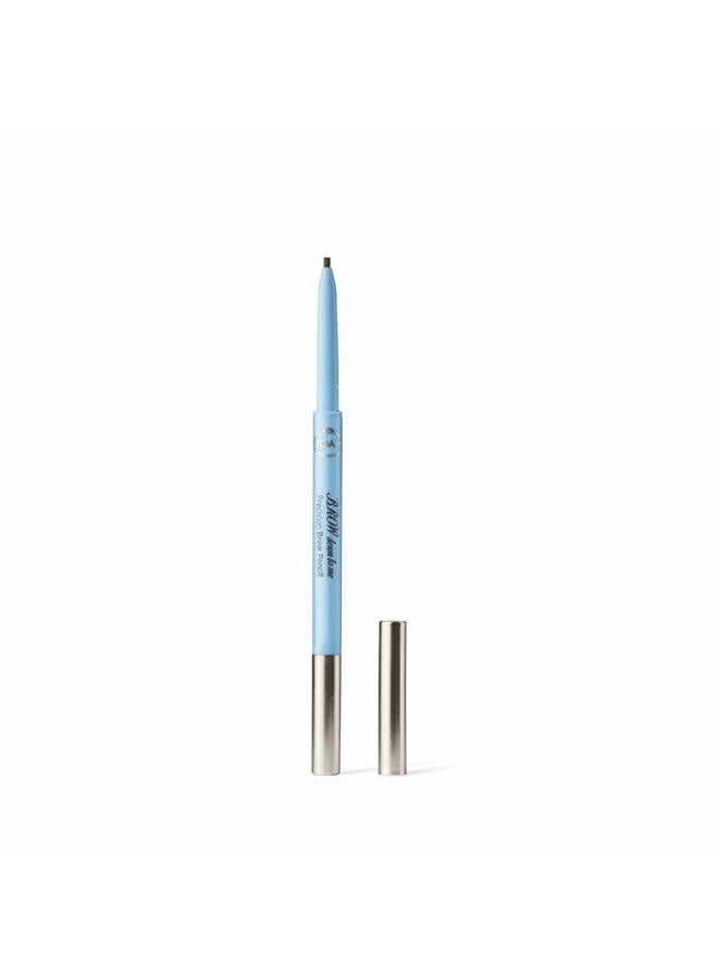 JOAH Eyebrow Pencil - Brow Down To Me Precision Brow Pencil with Built-In Spoolie Brush for Flawless Brows, Brunette - Image 3