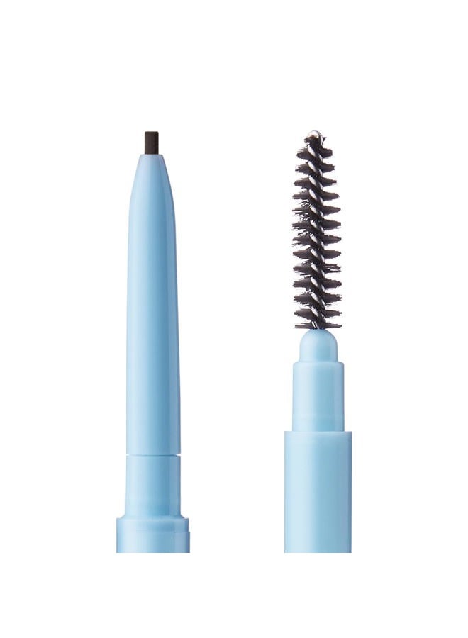 JOAH Eyebrow Pencil - Brow Down To Me Precision Brow Pencil with Built-In Spoolie Brush for Flawless Brows, Brunette - Image 4