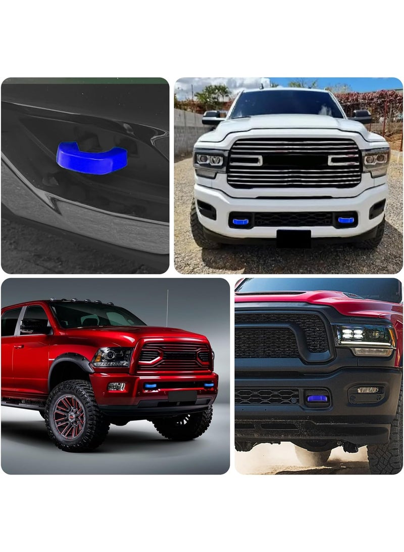 غطاء خطاف المقطورة لسيارات دودج رام 1500 موديلات 2019-2025 (لا ينطبق على رام 1500 كلاسيك، وارلوك، رام 2500، رام 3500) (أزرق) - Image 4