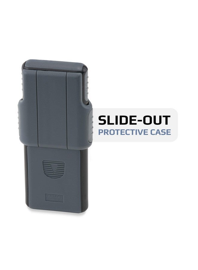 Carson® 5x MiniBrite LED Lighted Slide-Out Aspheric Magnifier with Protective Sleeve (PO-55) - Image 5