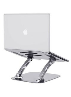 Stand For Laptop up to 17 inch, Compatible for MacBook Air Pro Dell Samsung Lenovo Adjustable with Heat Vent silver - pzsku/Z66F90D3F5372B5297FBAZ/45/_/1648935920/4977fa99-3acd-483a-8f37-d482002a0c3b