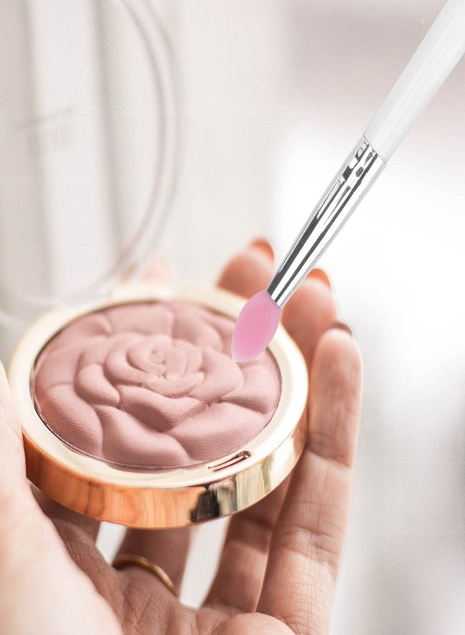 فرشاة ظلال العيون الاحترافية من السيليكون من فيكاسكي، فرشاة مكياج كبيرة مزينة بالترتر للمبتدئين، صغيرة الحجم وسهلة الحمل - Image 5